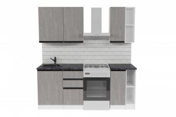 Кухонный гарнитур Сюита медиум 1400 мм (Герда) в Заречном - zarechnyj.mebel-e96.ru