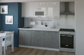 Кухонный гарнитур Терция макси 2 1800 мм (Герда) в Заречном - zarechnyj.mebel-e96.ru