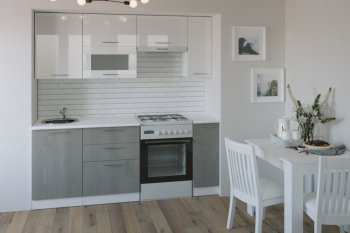 Кухонный гарнитур Терция ультра 2000 мм (Герда) в Заречном - zarechnyj.mebel-e96.ru