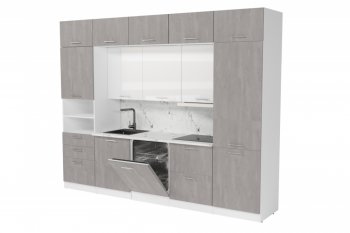 Кухонный гарнитур Терция экстра 5 3000 мм (Герда) в Заречном - zarechnyj.mebel-e96.ru