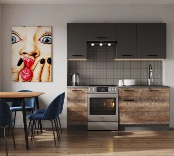 Кухонный гарнитур Трансильвания 2000 мм в Заречном - zarechnyj.mebel-e96.ru