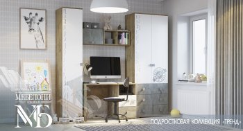 Стенка детская Тренд (БТС) в Заречном - zarechnyj.mebel-e96.ru