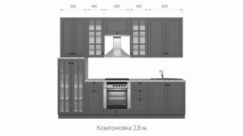 Кухонный гарнитур Верона 2800 мм в Заречном - zarechnyj.mebel-e96.ru