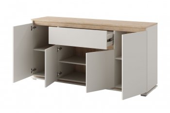 Тумба 4 двери 1 ящик Юта (БМ) в Заречном - zarechnyj.mebel-e96.ru