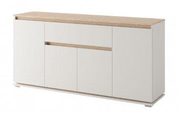 Тумба 4 двери 1 ящик Юта (БМ) в Заречном - zarechnyj.mebel-e96.ru